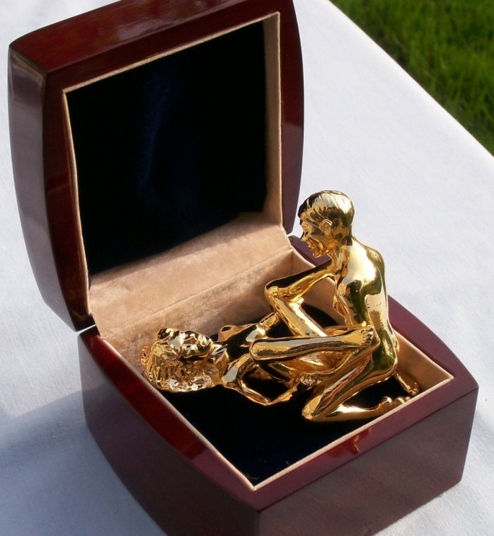 gold erotic miniatures